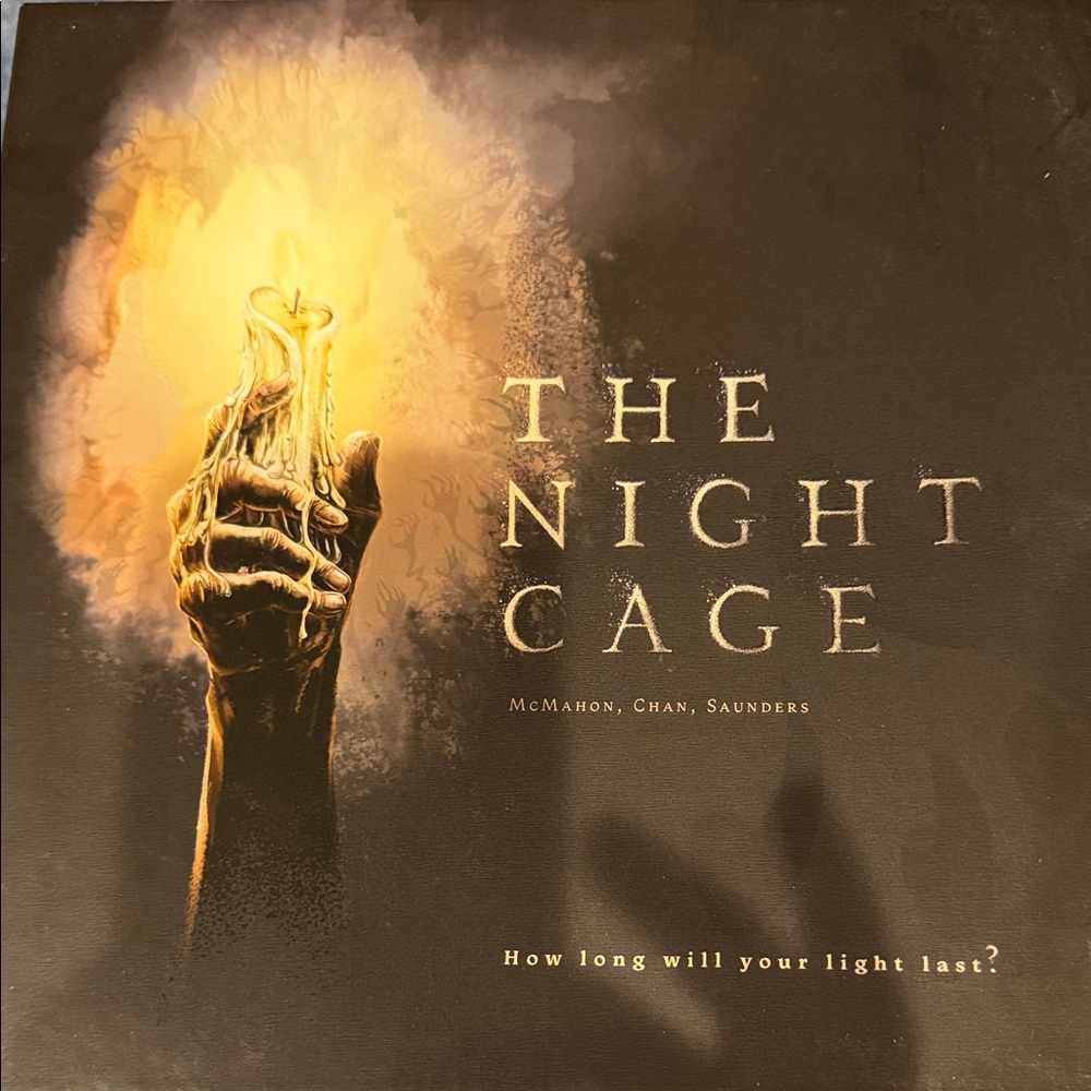The Night Cage Board Game - Black and Gold